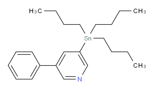 3-phenyl-5-(tributylstannyl)pyridine