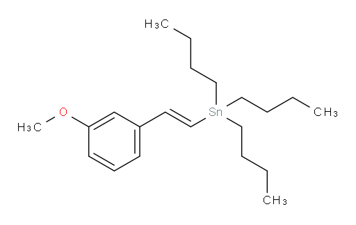 (E)-tributyl(3-methoxystyryl)stannane