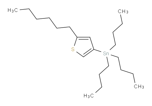 tributyl(5-hexylthiophen-3-yl)stannane
