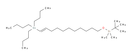 (E)-tert-butyldimethyl((11-(tributylstannyl)undec-10-en-1-yl)oxy)silane