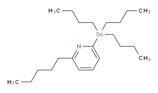 2-pentyl-6-(tributylstannyl)pyridine