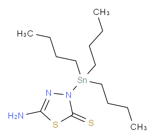 5-amino-3-(tributylstannyl)-1,3,4-thiadiazole-2(3H)-thione