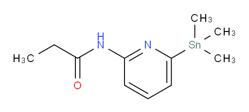 N-(6-(trimethylstannyl)pyridin-2-yl)propionamide