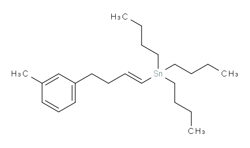 (E)-tributyl(4-(m-tolyl)but-1-en-1-yl)stannane