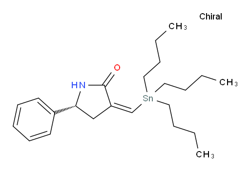 (R,Z)-5-phenyl-3-((tributylstannyl)methylene)pyrrolidin-2-one