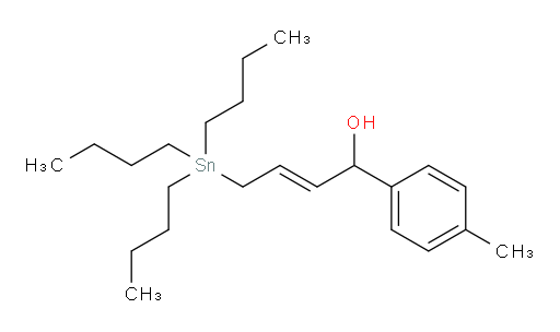 (E)-1-(p-tolyl)-4-(tributylstannyl)but-2-en-1-ol