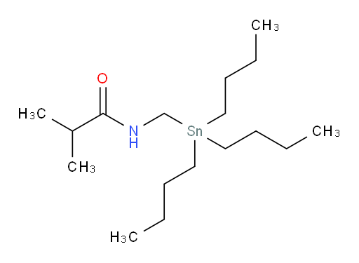 N-((tributylstannyl)methyl)isobutyramide