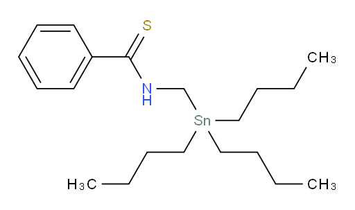 N-((tributylstannyl)methyl)benzothioamide