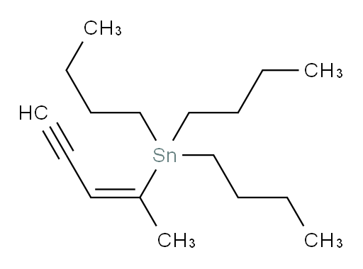 (Z)-tributyl(pent-2-en-4-yn-2-yl)stannane