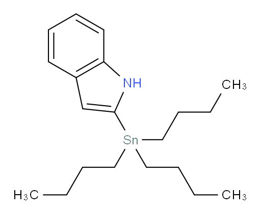 2-(tributylstannyl)-1H-indole