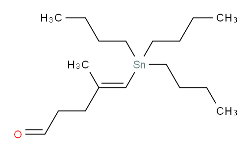 (E)-4-methyl-5-(tributylstannyl)pent-4-enal