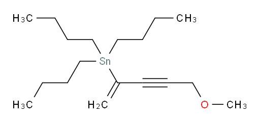 tributyl(5-methoxypent-1-en-3-yn-2-yl)stannane