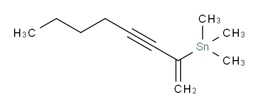 trimethyl(oct-1-en-3-yn-2-yl)stannane