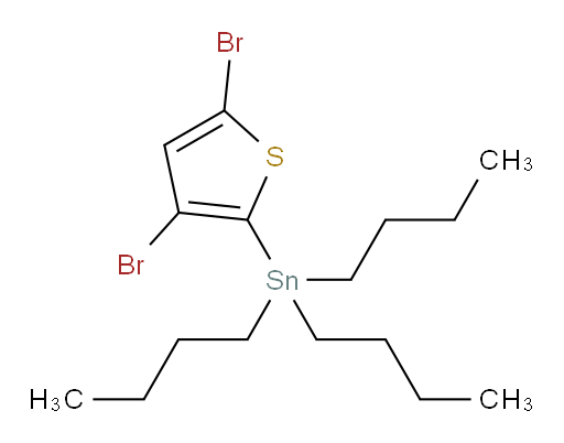 tributyl(3,5-dibromothiophen-2-yl)stannane