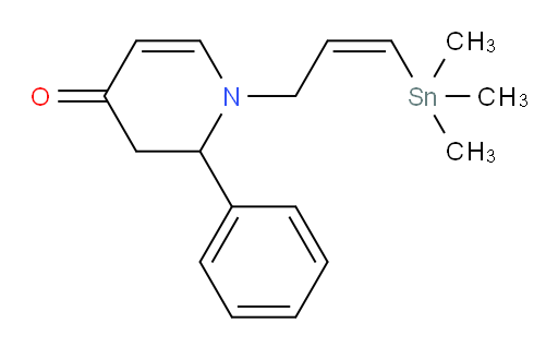 (Z)-2-phenyl-1-(3-(trimethylstannyl)allyl)-2,3-dihydropyridin-4(1H)-one