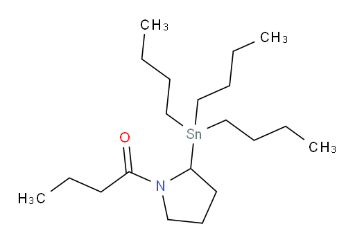 1-(2-(tributylstannyl)pyrrolidin-1-yl)butan-1-one