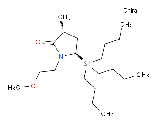 (3R,5R)-1-(2-methoxyethyl)-3-methyl-5-(tributylstannyl)pyrrolidin-2-one
