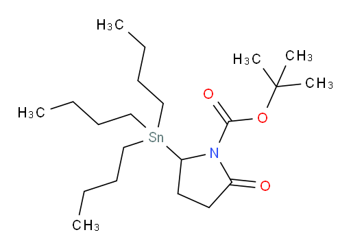 tert-butyl 2-oxo-5-(tributylstannyl)pyrrolidine-1-carboxylate
