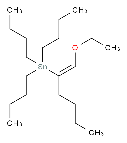 (Z)-tributyl(1-ethoxyhex-1-en-2-yl)stannane