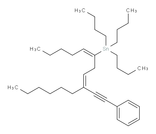 三丁基((5E,8Z)-9-(苯基乙炔基)十五-5,8-二烯-6-基)锡烷