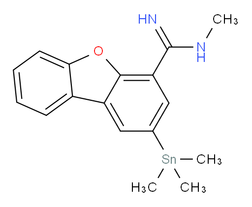 N-methyl-2-(trimethylstannyl)dibenzo[b,d]furan-4-carboximidamide