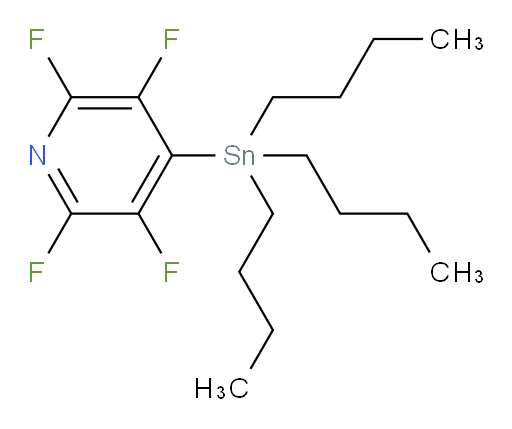 2,3,5,6-tetrafluoro-4-(tributylstannyl)pyridine