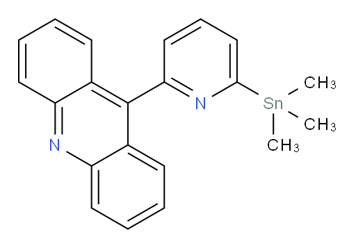 9-(6-(trimethylstannyl)pyridin-2-yl)acridine