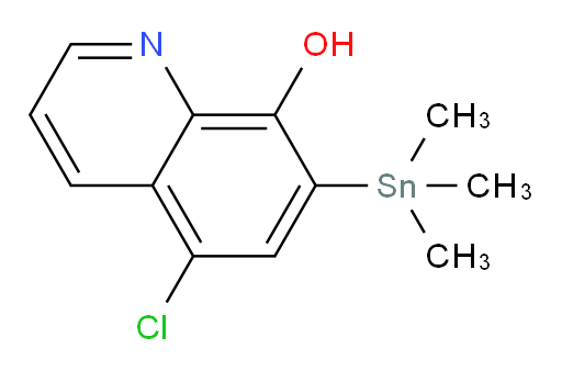 5-chloro-7-(trimethylstannyl)quinolin-8-ol