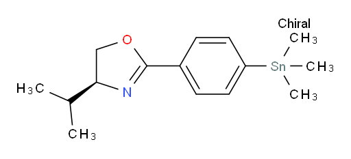 (S)-4-isopropyl-2-(4-(trimethylstannyl)phenyl)-4,5-dihydrooxazole