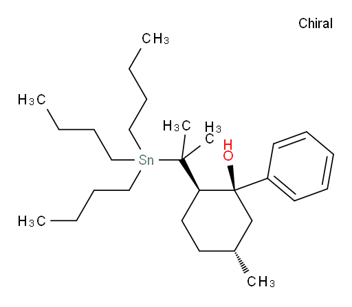 (1S,2R,5R)-5-甲基-1-苯基-2-(2-(三丁基锡基)丙-2-基)环己醇