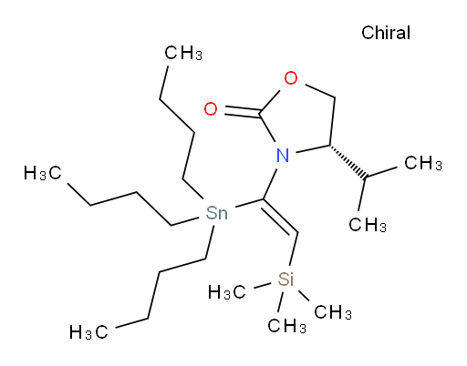 (S,Z)-4-异丙基-3-(1-(三丁基锡基)-2-(三甲基硅基)乙烯基)噁唑烷-2-酮