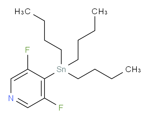 3,5-difluoro-4-(tributylstannyl)pyridine