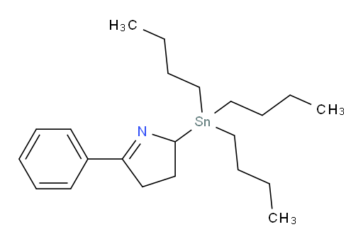 5-苯基-2-(三丁基锡基)-3,4-二氢-2H-吡咯
