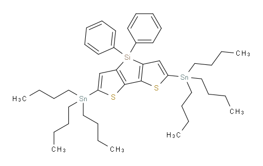4,4-diphenyl-2,6-bis(tributylstannyl)-4H-silolo[3,2-b:4,5-b']dithiophene