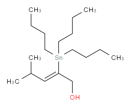 (Z)-4-methyl-2-(tributylstannyl)pent-2-en-1-ol