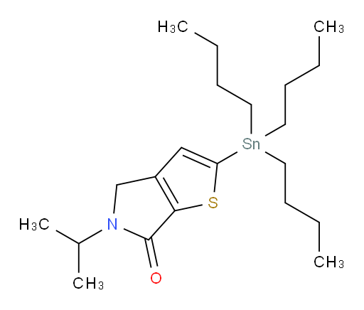 5-isopropyl-2-(tributylstannyl)-4H-thieno[2,3-c]pyrrol-6(5H)-one