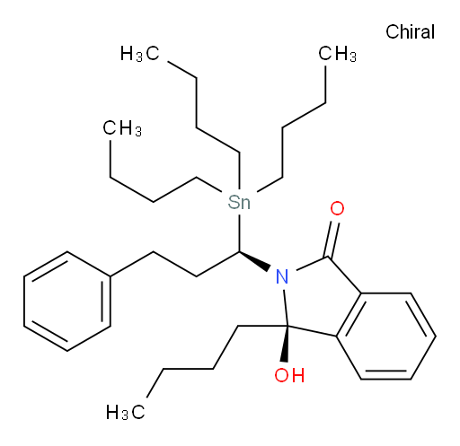 (R)-3-butyl-3-hydroxy-2-((R)-3-phenyl-1-(tributylstannyl)propyl)isoindolin-1-one