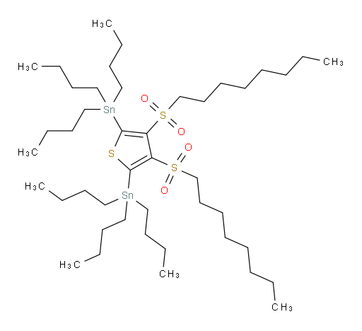 (3,4-bis(octylsulfonyl)thiophene-2,5-diyl)bis(tributylstannane)