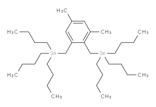 ((3,5-二甲基-1,2-苯基ene)双(亚甲基))双(三丁基锡烷)