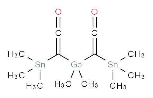2,2'-(dimethylgermanediyl)bis(2-(trimethylstannyl)ethenone)