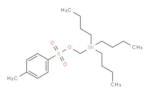 (tributylstannyl)methyl 4-methylbenzenesulfonate