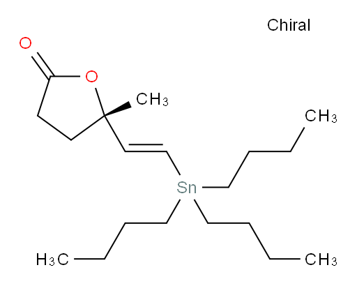 (S,E)-5-methyl-5-(2-(tributylstannyl)vinyl)dihydrofuran-2(3H)-one