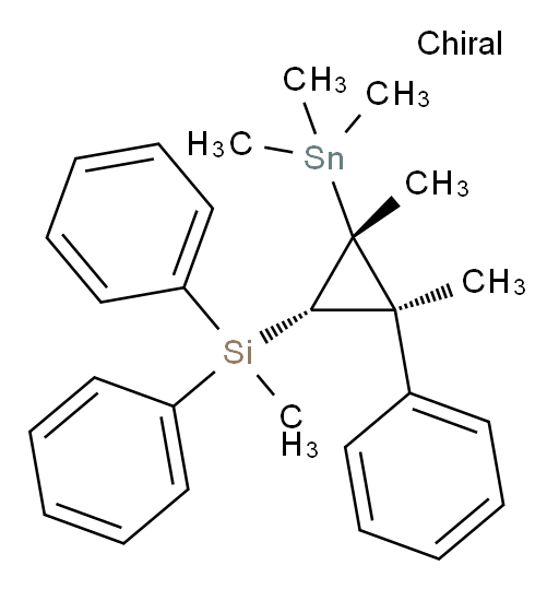 ((1S,2S,3R)-2,3-dimethyl-2-phenyl-3-(trimethylstannyl)cyclopropyl)(methyl)diphenylsilane