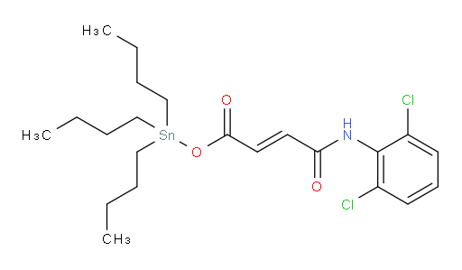 (E)-tributylstannyl 4-((2,6-dichlorophenyl)amino)-4-oxobut-2-enoate