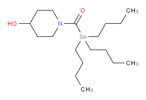 (4-hydroxypiperidin-1-yl)(tributylstannyl)methanone