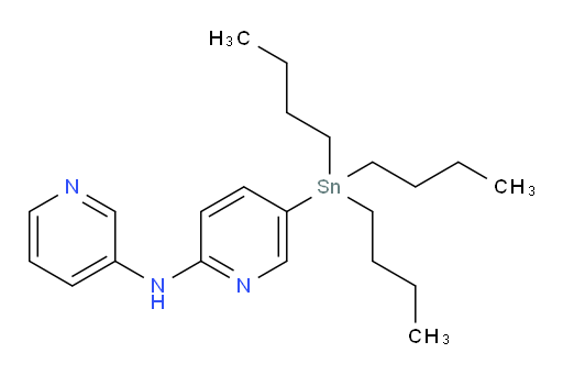 N-(pyridin-3-yl)-5-(tributylstannyl)pyridin-2-amine