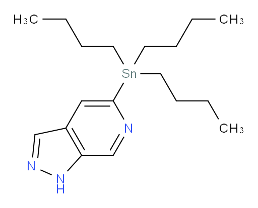 5-(tributylstannyl)-1H-pyrazolo[3,4-c]pyridine