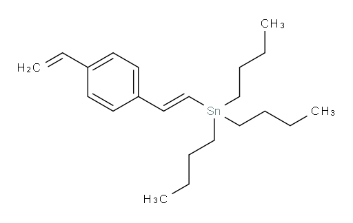 (E)-tributyl(4-vinylstyryl)stannane
