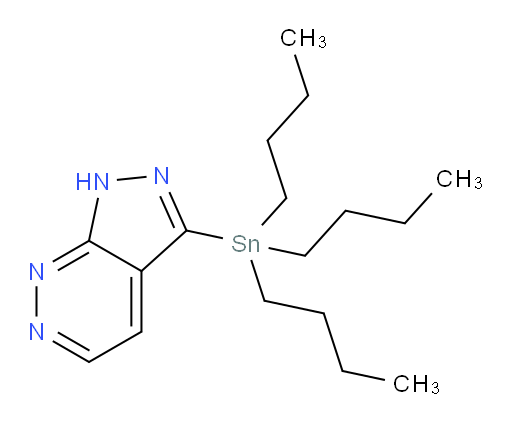 3-(tributylstannyl)-1H-pyrazolo[3,4-c]pyridazine