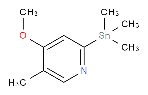 4-methoxy-5-methyl-2-(trimethylstannyl)pyridine